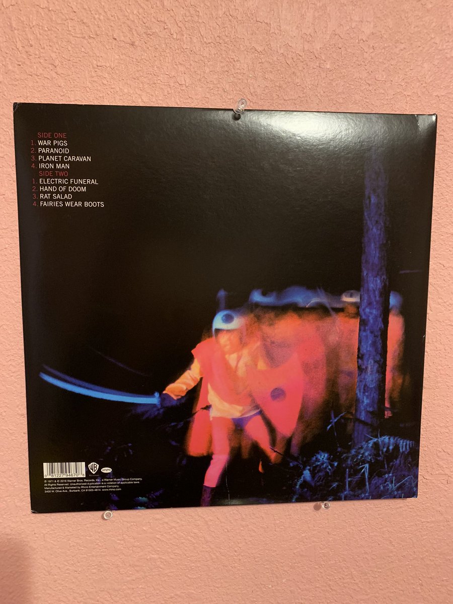 paranoid - black sabbath