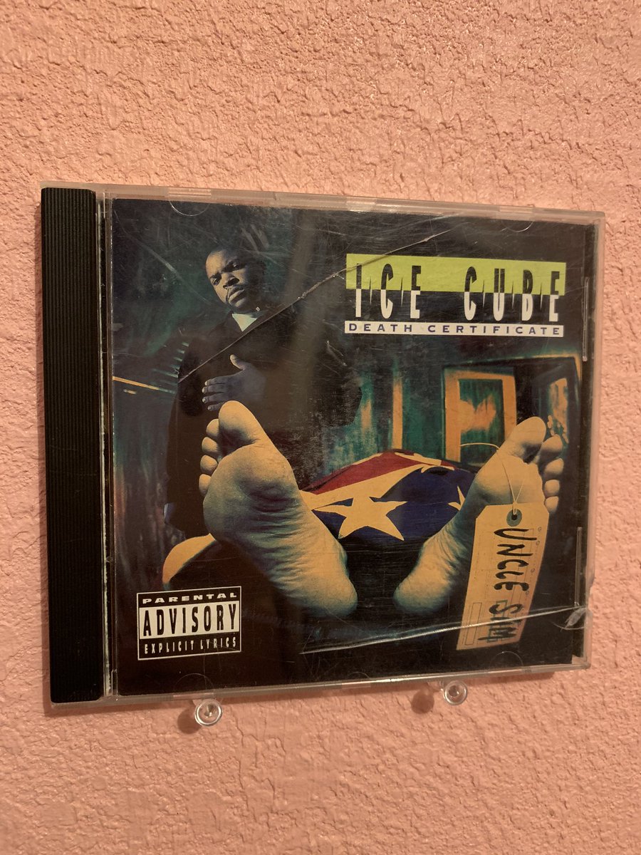 death certificate - ice cube (2 copies)