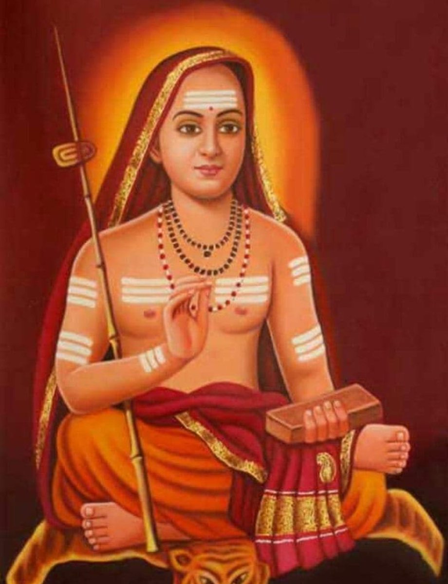 Il Adi Shankaracharya llA nice story of Adi Shankaracharya teaching his students how to empty and free their mind: Adi Sankara was walking through the market place with his disciples.They saw a man dragging a cow by a rope.