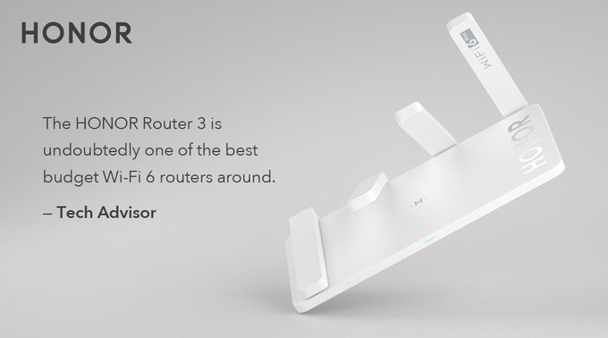 UKHonor's tweet photo. Check out the kind words @TechAdvisorUK had to say about the #HONORRouter3. #fastineveryway
👉https://t.co/oY0qyMOaMe https://t.co/ZtfdAuKjcf
