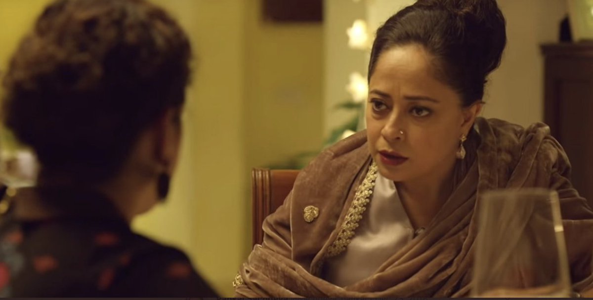 I think Sheeba Chaddha is an absolute legend; she makes every. single. thing. she's in better by being in it. She was fabulous in  #BandishBandits (on  @PrimeVideoIN), and brought such dignity to Mohini. Find her in Mirzapur on Prime, Permanent Roommates on Liv & MANY others!