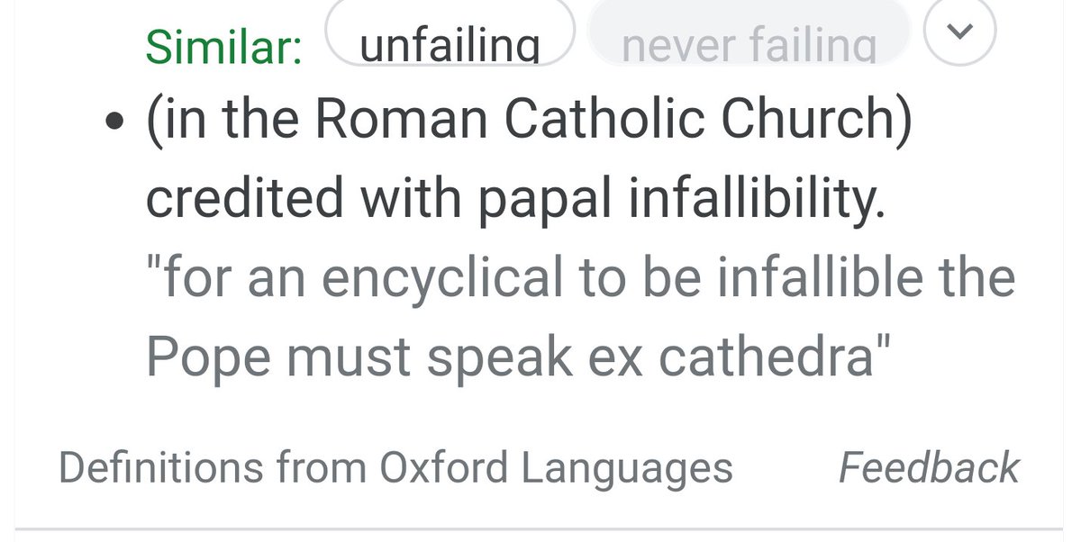 The Oxford Dictionary actually adds the Catholic Church into their definition. I've been noticing this more and more- the Roman Catholuc Church in the English dictionary.