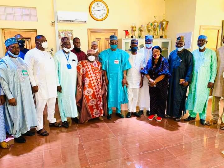 Najeeb Alzamfary (@alzamfarynajeeb) on Twitter photo H.E Gov Bello Matawale Zamfara state executive governor,has today paid a courtesy visit to professor Abdallah Uba Adamu Vice chancellor of National Open University of Nigeria,in his effort for finding a developmental standard in education sector of Zamfara state.<a href="/Bellomatawalle1/">Dr. Bello Matawalle</a> H.E Gov Bello Matawale Zamfara state executive governor,has today paid a courtesy visit to professor Abdallah Uba Adamu Vice chancellor of National Open University of Nigeria,in his effort for finding a developmental standard in education sector of Zamfara state.<a href="/Bellomatawalle1/">Dr. Bello Matawalle</a>