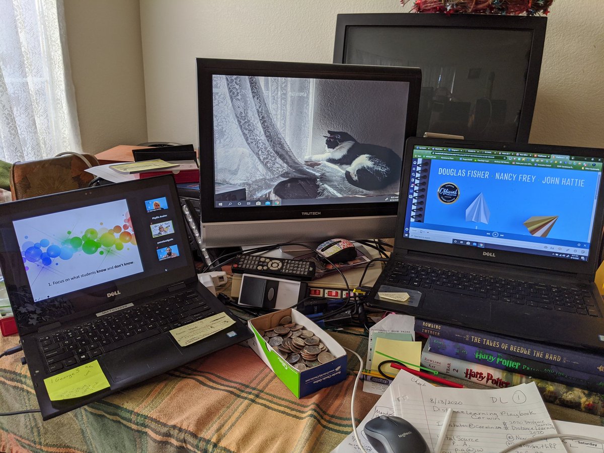 Ms_Avalos_'s tweet photo. Another day, another webinar! Today #2020DistanceLearning @NancyFrey @domsmithRP https://t.co/5awF8qaL2I