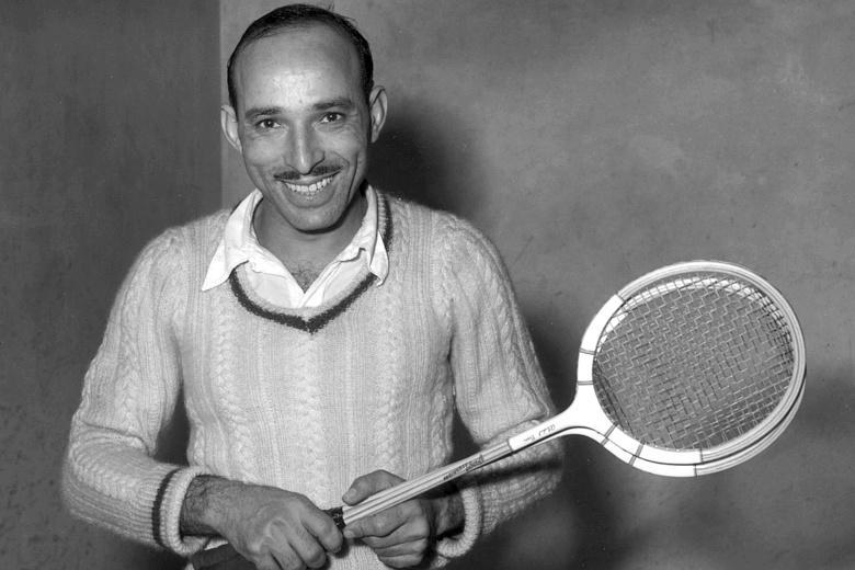 1951, Hashim Khan outclassed Mahmoud Karim to win British Open Squash, the first major title by a Pakistani athlete. This started Pak's glory in Squash. He won British Open for 6 consecutive years before losing to Roshan in 1957, he won again in 58 then Azam won the next four.