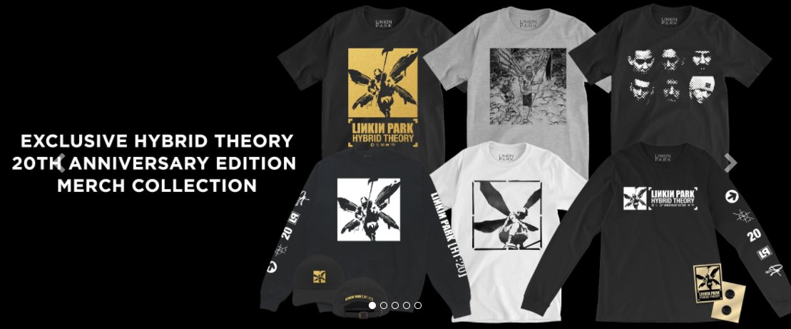 BlackEspanolito's tweet image. Por el especial 20 aniversario de Hybrid Theory han sacado un montón de cosas, corred que se agotan 👀