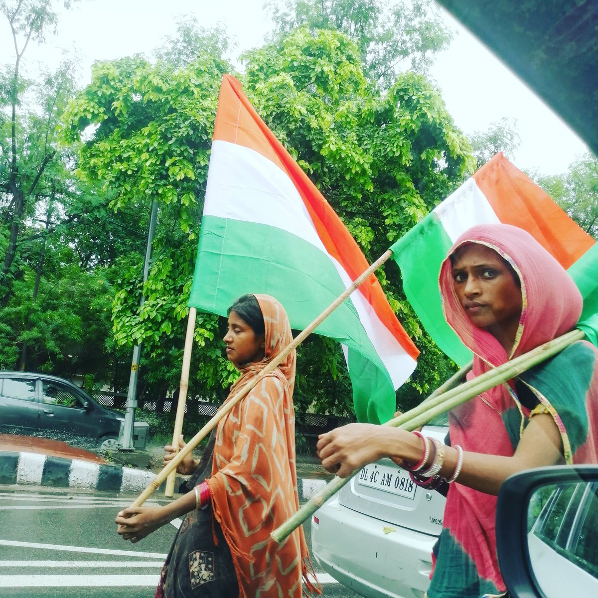 क्या आज़ादी सिर्फ़ तीन थके हुए रंगों का नाम है
जिन्हें एक पहिया ढोता है
या इसका कोई खास मतलब होता है?

- धूमिल