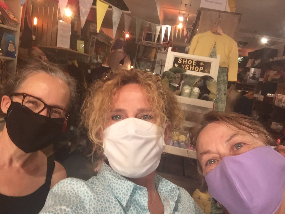 Great day in #Battle with <a href="/loveBritishmade/">BRITdesign BRITmade</a>. Working in collaboration on a children's clothing collection with #KnattyKnitters. Visit to see our display over the next two weeks. #suchfun #workingtogether #buybritish #handmade #handknitted #kidsfashion #shoplocal