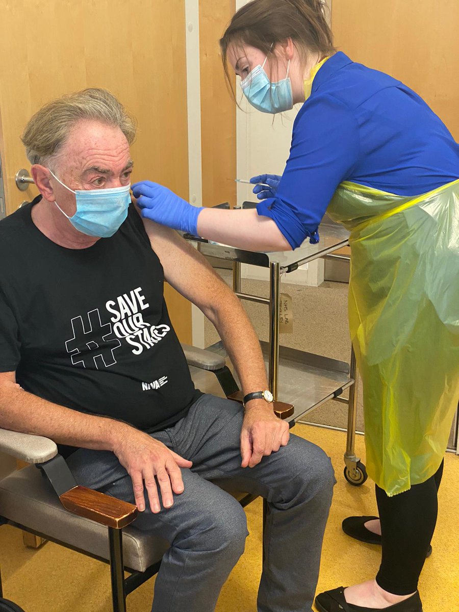 Andrew Lloyd Webber (@officialalw) on Twitter photo Just completed the Oxford Covid-19 vaccine trial. I’ll do anything to get theatres large and small open again and actors and musicians back to work. - ALW #SaveOurStages <a href="/nivassoc/">NIVA - National Independent Venue Association</a> Just completed the Oxford Covid-19 vaccine trial. I’ll do anything to get theatres large and small open again and actors and musicians back to work. - ALW #SaveOurStages <a href="/nivassoc/">NIVA - National Independent Venue Association</a>