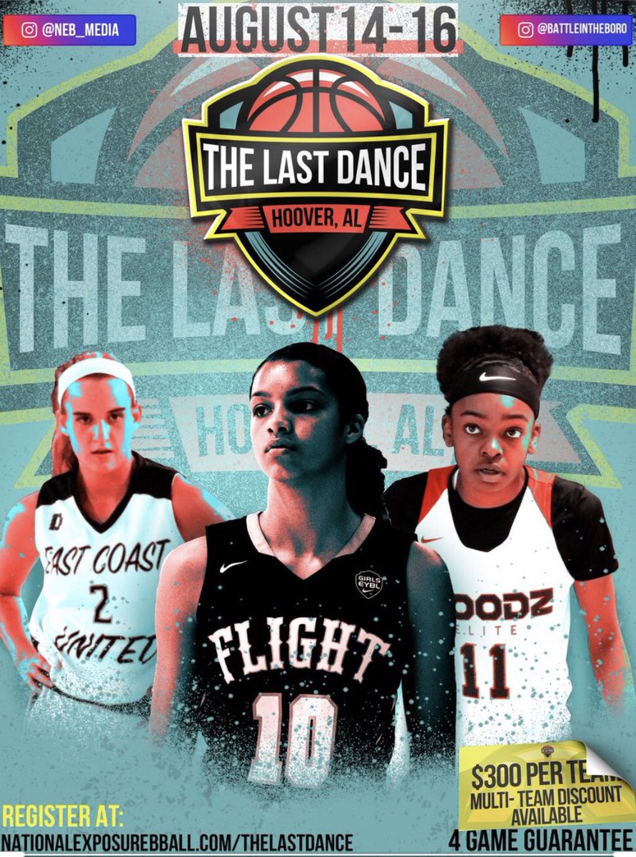 🚨College Coaches🚨
Lady Attack Elite UA 16u will be live streaming games from our @attack_elite account for the The Last Dance Tournament in Hoover, Alabama.

Check It Out❕
🆚 Tn Flight Newman
📆 8/14/20
⏰ 5:10 PM CDT
🏛 Finley Center-Hoover Met
🎥 @attack_elite Account