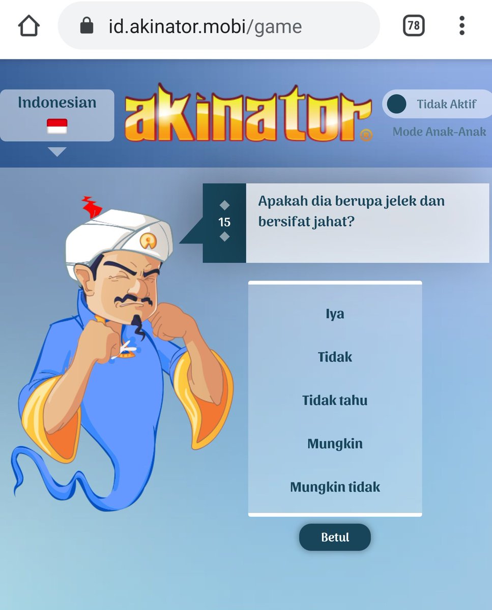 TretanMuslim's tweet photo. Level narsis saya adalah memikirkan diri sendiri. Tapi kenapa keyword nya bersifat jahat dan suka mengumpat emang dasar game jin musyrik https://t.co/HLjdPCbX2G
