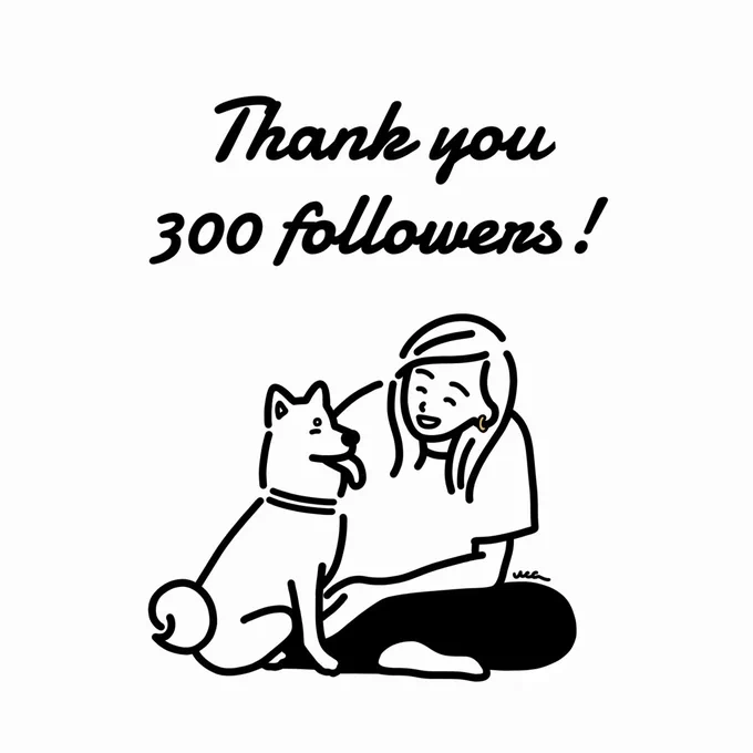 Twitterフォロワー300名様ありがとうございます?やはりインスタとは使い勝手やターゲット層、イラストの印象・見られ方など全てが違うなあ〜と思う日々?今後も描くことを楽しみながら続けていけたらいいなと思ってます!これからもよろしくお願いいたします✨ 