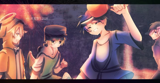 ら民夏祭りのtwitterイラスト検索結果 古い順