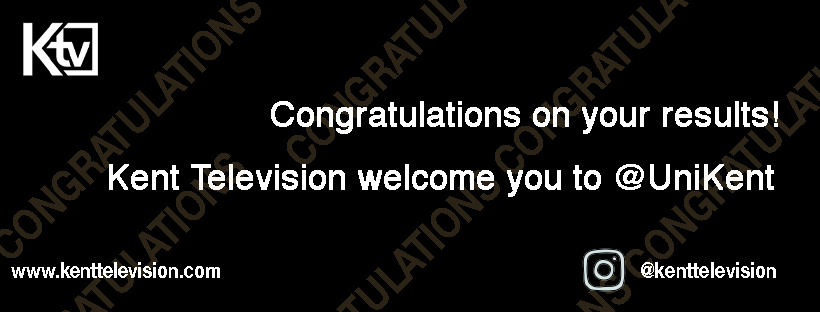 Kent_TV's tweet image. Congratulations to all of the student who have got their #AlevelResults, and a warm welcome to all of those who have secured a place at @UniKent! 

Tell us how excited you are with the hashtag #TellKTV and have the chance to feature in our Fresher's Live Stream! #UniversityOfKent