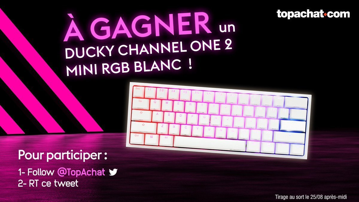 TopAchat's tweet image. Un magnifique petit Ducky à gagner 🦆

Pour participer ⬇