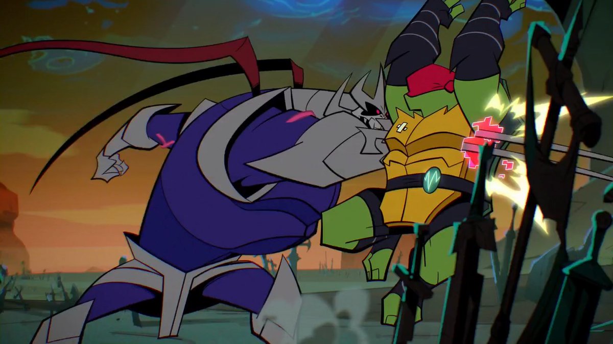 Resurrecting this thread bc I was going through the episodes frame by frame and jfc Raph, I know clone jutsu gives you like infinite lifebars but bud you are doing me a concern  #RottmntFinale  #RiseoftheTMNT  @Nickelodeon  @Netflix  #saverottmnt