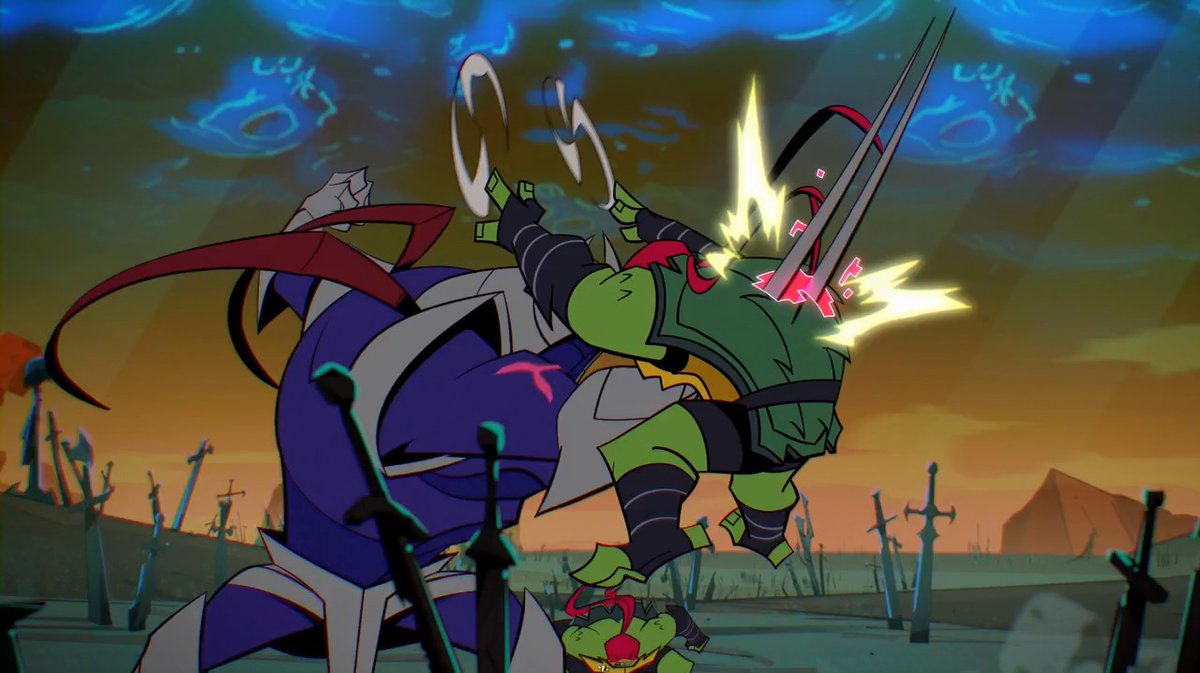 Resurrecting this thread bc I was going through the episodes frame by frame and jfc Raph, I know clone jutsu gives you like infinite lifebars but bud you are doing me a concern  #RottmntFinale  #RiseoftheTMNT  @Nickelodeon  @Netflix  #saverottmnt