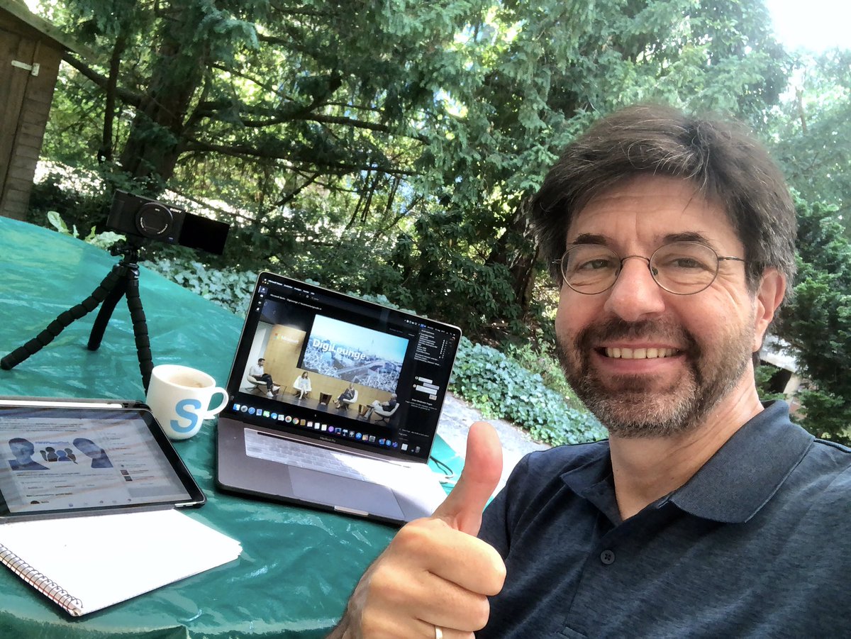 mysharepoint's tweet photo. Jetzt im Livestream und ich im Backyard Office Thema: praktische Umsetzung verantwortungsvoller Künstlicher Intelligenz (KI) #mvpbuzz #AI #microsoftberlin https://t.co/vOz74kUDxj