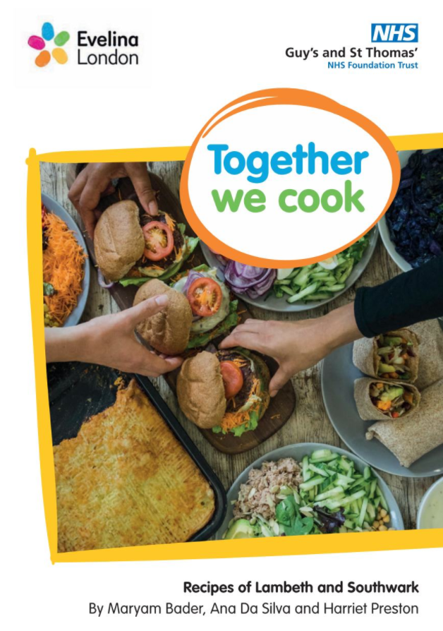 LambethLarder's tweet image. Looking for healthy, tasty recipes? Our friends 
@EvelinaLondon have created #TogetherWeCook, a lovely community cook book with lots of useful tips and tricks. Definitely recommend trying some out! guysandstthomas.nhs.uk/resources/uplo… @GSTTCharity
 #healthyfood #community #Lambeth