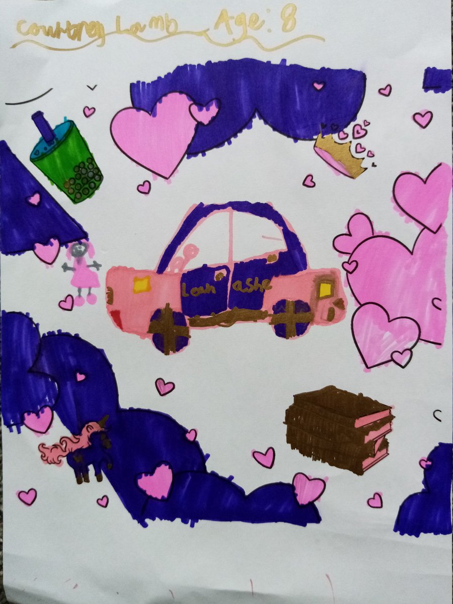 gavster1987's tweet photo. #AsheArmyArt my 8 year old daughter courtney did this for you... She loves you loads ❤️😍 https://t.co/xBcp42H1JW
