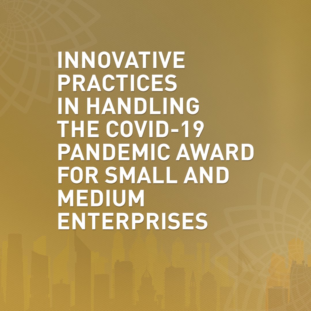 HBMAIPM's tweet photo. Did your SME or Large Enterprise overcome the challenges during COVID-19 with flair? Then you deserve a chance to win awards! Introducing the two new award categories at the Hamdan bin #HBMAIPM 2020. Visit https://t.co/EVcFLJjUs6 to know more details and submit your application. https://t.co/nEsZ3mSRCl