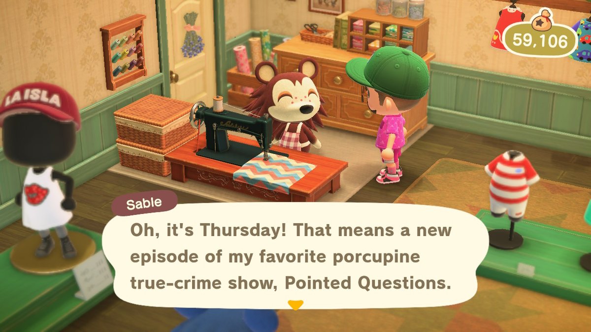 CabinClassBoy's tweet photo. #pointedquestions #AnimalCrossing #ACNH #NintendoSwitch https://t.co/PBB5xrXNzs