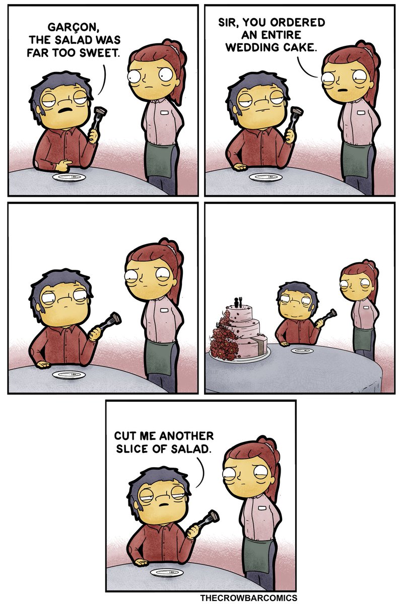 thecrowbarcomic's tweet photo. salad. https://t.co/f5MVfi1vxY