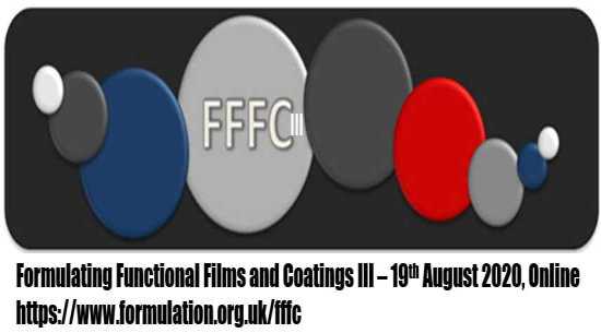 PropellantProf's tweet image. &amp;lt;1 week togo for #Formulating Functional Films and #Coatings III online 19th August - register  
formulation.org.uk/fffc3 #formulation of organic coatings for bacteria, wind turbines, aeroplanes, food cans - water/solvent/powder coatings -  @RSC_FSTG @RoySocChem