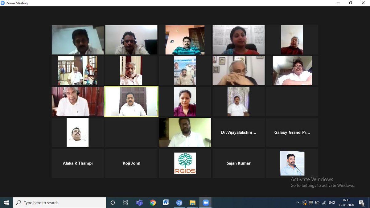 DKBrijeshinc's tweet photo. Webinar on #EIA2020 and an interactive session with Shri @Jairam_Ramesh in which Opposition Leader Shri @chennithala Former CM Shri @Oommen_Chandy @rojimjohn @Shri VD Satheesan and other dignitaries were present. Thanks to the organiser @bsshiju #RGIDS @INCIndia @INCSandesh https://t.co/CuSbzrHM0I