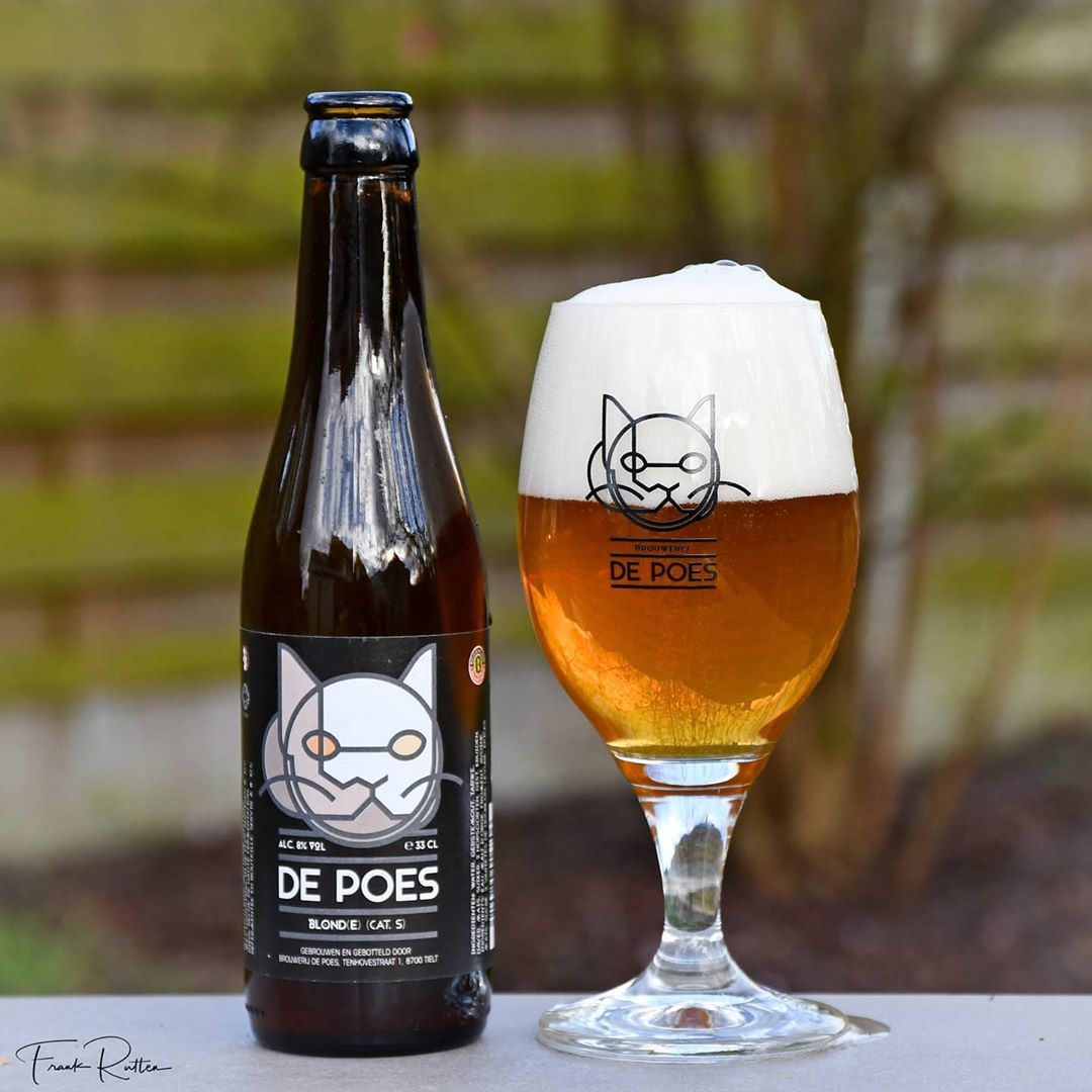 "I'm tasting a strong blond ale, brewed by De Poes. If you like balance and subtle flavours with lovely light hoppiness, then this blonde ale might very well become your fluid love! Cheers! 👍🏻🍻"
Thanks hoppy_franky for sharing your #DePoesMoments with us!

📸: IG <a href="/hoppy_franky/">ケンタロウ@パズドラ</a>