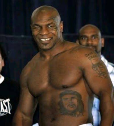 Tyson himself has a tattoo of Che Guevara on his body. Copyright in that image belongs to the late Alberto Korda and the royalties are managed by his daughter, rememberer him from the Che Guevara thread? Can she sue Tyson for royalties?