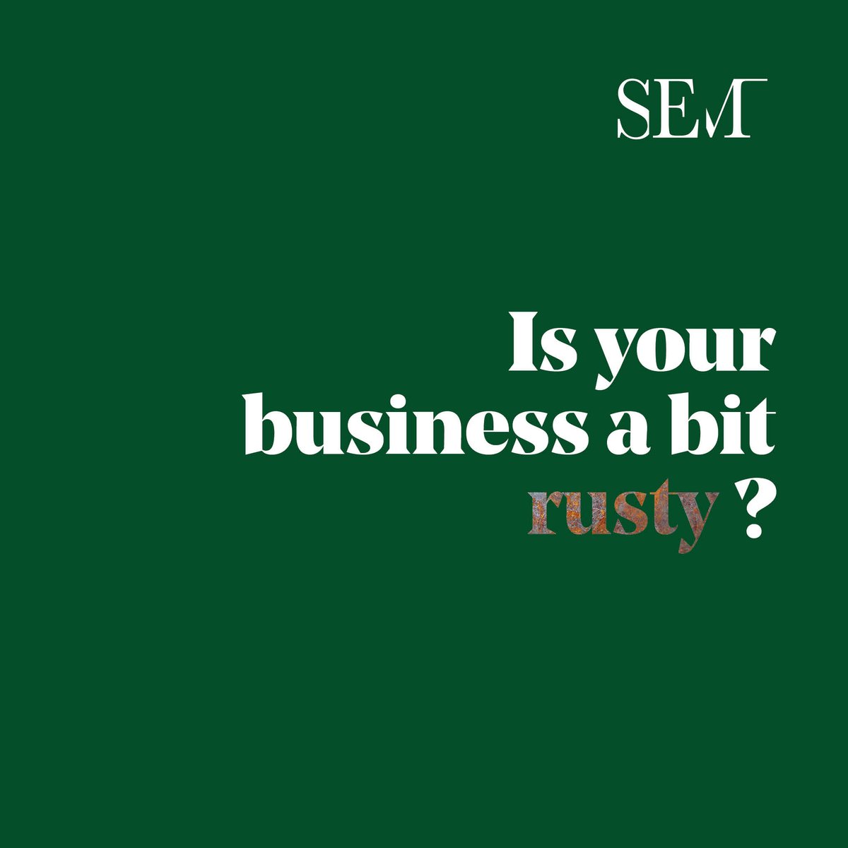 SEM (@semconnect) on Twitter photo #Corrosion is one of the biggest challenges that today’s operators face. 
Head over to sem.world/casestudy/sdr-… to find out how we can tackle your corrosion challenge and future proof your business. 
#rustremoval #green #environmentalsolutions #SEM #sustainable #rust #Corrosion is one of the biggest challenges that today’s operators face. 
Head over to sem.world/casestudy/sdr-… to find out how we can tackle your corrosion challenge and future proof your business. 
#rustremoval #green #environmentalsolutions #SEM #sustainable #rust