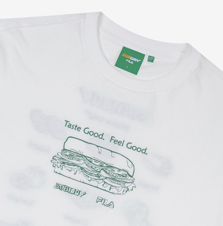 thesunnysideups's tweet photo. FILA x SUBWAY ลายเส้นเป็นคิ้วท์ 🌭🥗
990
#พรีออเดอร์เกาหลี #พรีออเดอร์ #พรีเกาหลี #หิ้วเกาหลี #เสื้อผ้าเกาหลี #พรีfila #fila #filaxsubway #goodswithsunnysideups https://t.co/VJe8MBWZ5O