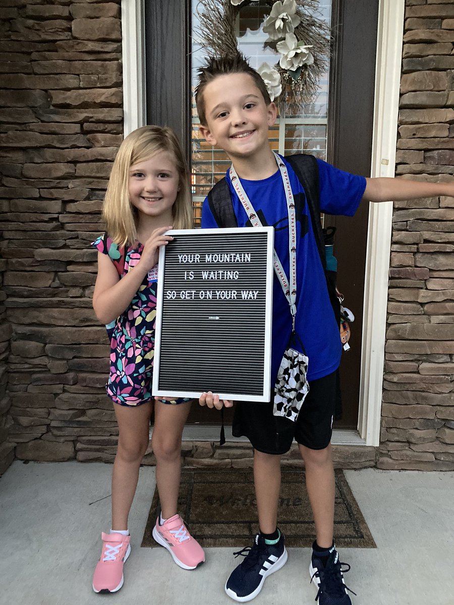 nlorence2485's tweet photo. Ready to tackle 1st and 4th grade! Thank you @FCSchoolsGA for your commitment to our kiddos! Praying for a great year! #fcs2021 https://t.co/mg8G7mmTQP