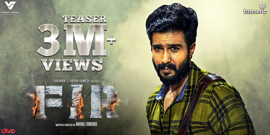 TheVishnuVishal's tweet photo. And your love for #FIRTeaser continues...
Pushes me even more to deliver a good product..
🤗 https://t.co/SRCodLHGIO
@VVStudioz https://t.co/wXoEsLqK96