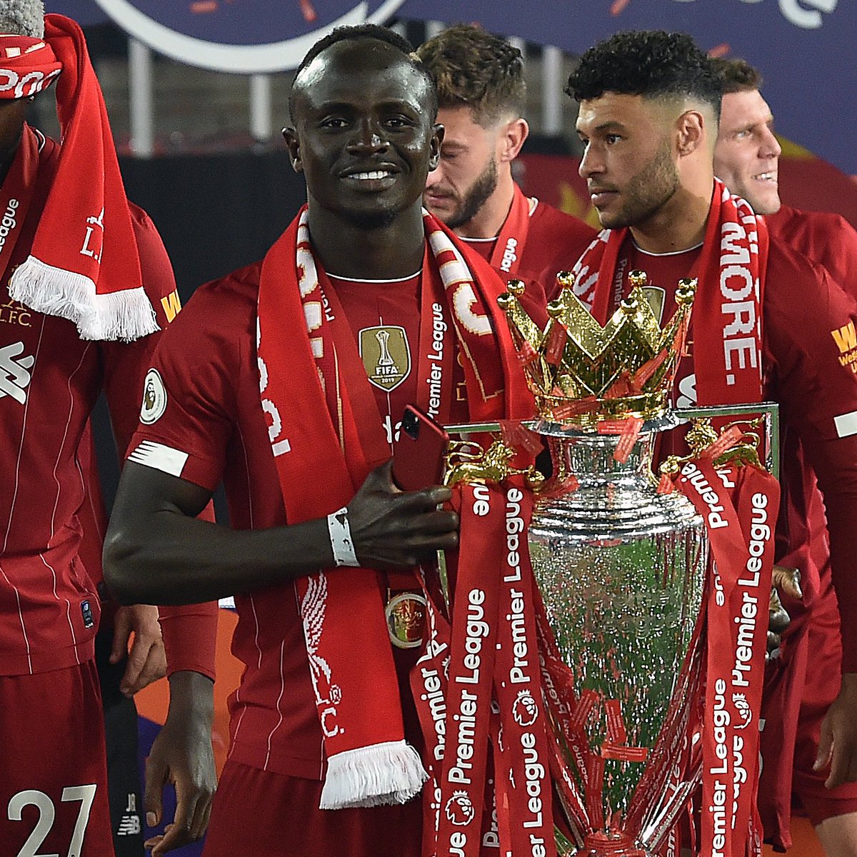 LFC's tweet photo. #OnThisDay four years ago, Sadio Mane and @GWijnaldum both made their Reds debut ❤

These two 😍💫 https://t.co/sMBsIDBrXK
