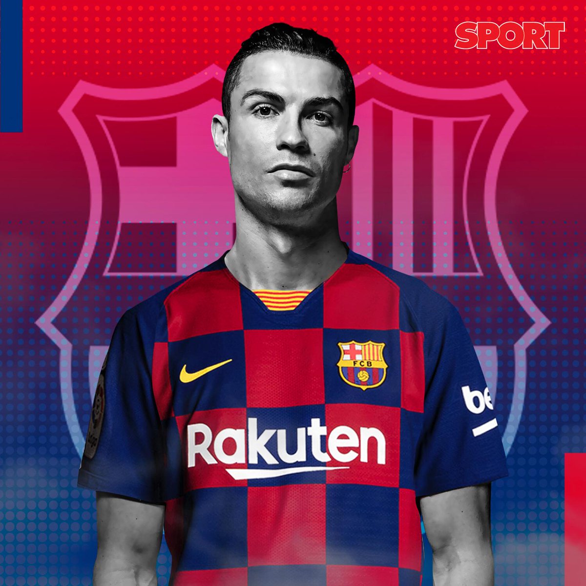 sport's tweet photo. ⚠️ OJO ⚠️

💣  ¡Cristiano Ronaldo se ofrece al Barça! 😱

🗣 Según el periodista @GuillemBalague, Jorge Mendes ha ofrecido al luso al Barça

⁉️ ¿Te gustaría ver al luso vestido de azulgrana? ⁉️

❤️ SI 
🔄 NO

💬 Justifica tu respuesta https://t.co/VfFL5N4tHf