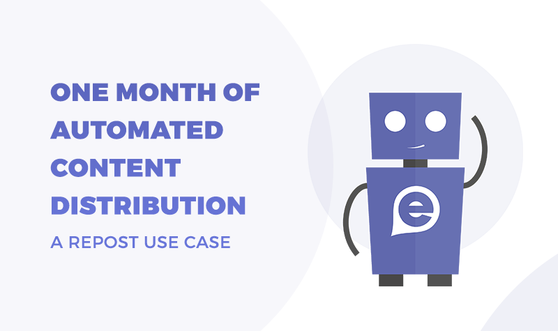 Automated Content Distribution : A 30-day use case : eloke.nz/UlovrP #automation