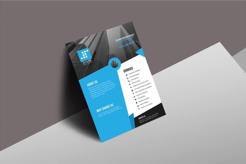 thepixeloop's tweet image. Flyer design for an emerging construction company, Structa, Maldives.
.
.
.
#thinkcreative #graphicsdesign #flyer