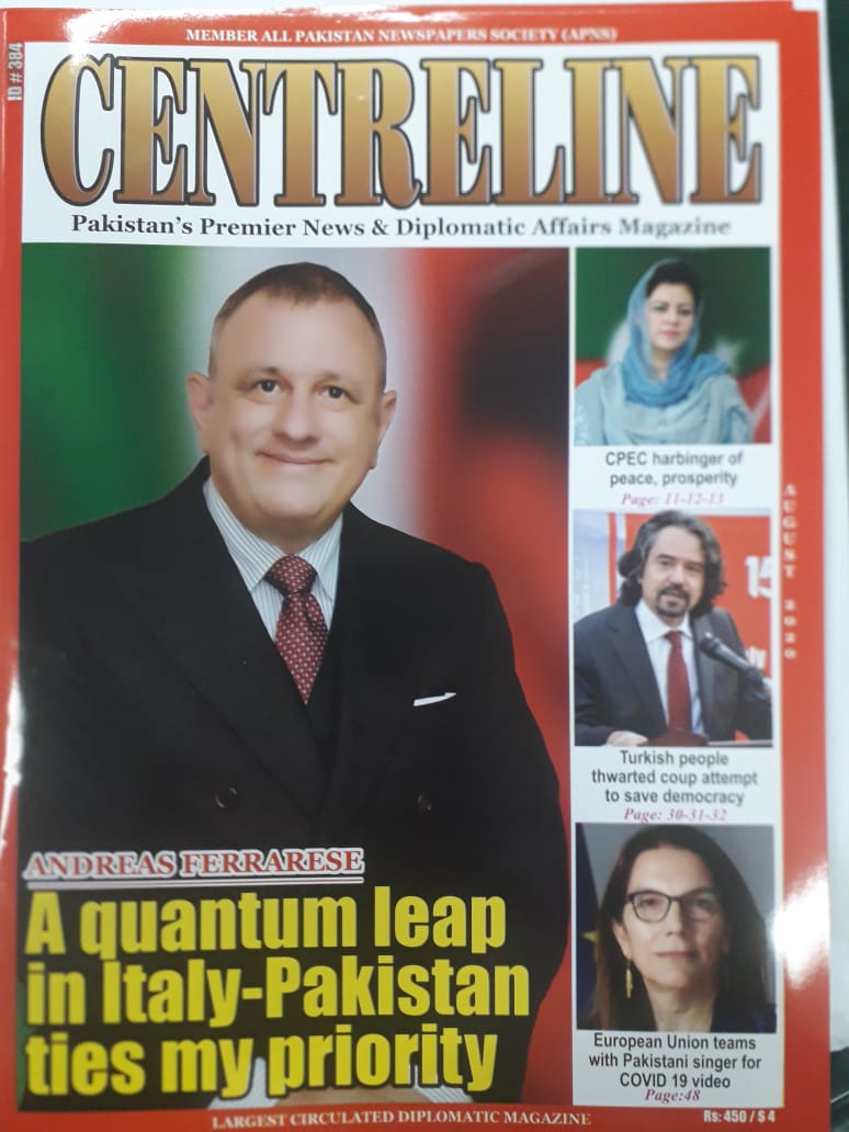 KanwalMna's tweet photo. At the cover of best magazine among diplomatic community #Centraline https://t.co/hG3fHmFeCG