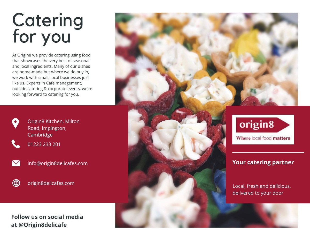 Origin8delicafe's tweet photo. Take a look at our services - we're here for all your catering needs #cambridgecatering #cambridgecaterers #cambridgefoodie #localfoodcambridge https://t.co/0KYIk1nwbJ