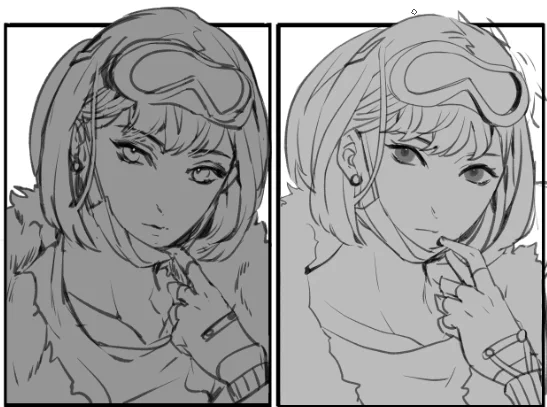 Enhanced sketch vs lineart
is it time for me to stop doing lineart ? 