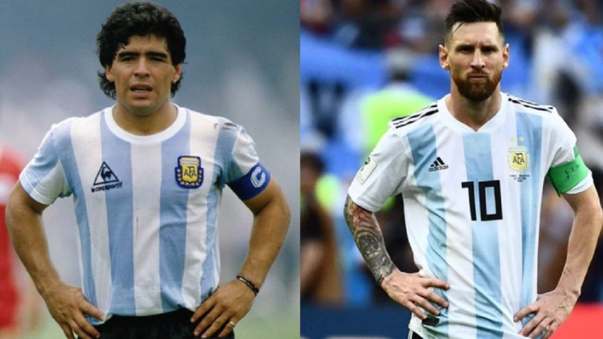 fdmontenegro's tweet photo. 👉 Me encantó el juego que me propuso la gente de "Pinceles y Rodillos @Rosarpin" en el DÍA DE LOS ZURDOS.

En el pan y queso ¿Vos a quien elegís? 

RT si te quedás con Diego A. Maradona.
FAV si preferís a Lionel Messi. https://t.co/u8cVsBM5AD