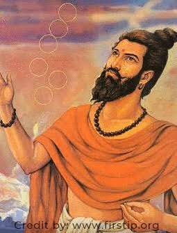 Maharishi Kanad, who was also known by alternate names such as Kashyapa, Uluka, Kananda, and Kanabhuk supposed to be lived between 2nd to 6th centuries BCE however, his actual birth date is unclear.