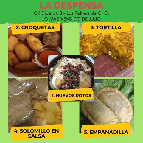 zonamesaylopez's tweet photo. Lo más de lo más
LA DESPENSA 📍 C/ Diderot, 8 - Las Palmas de G. C.
📞 928 90 10 45... #ladespensadediderot #lomasdelomas #platopreferido #comidacasera #quehacerenlaspalmas #ricorico #huevosrotos #croquetascaseras #solomilloensalsa #tortilladepapas #empanadillascaseras Ver más https://t.co/Ko7PpWf4hr