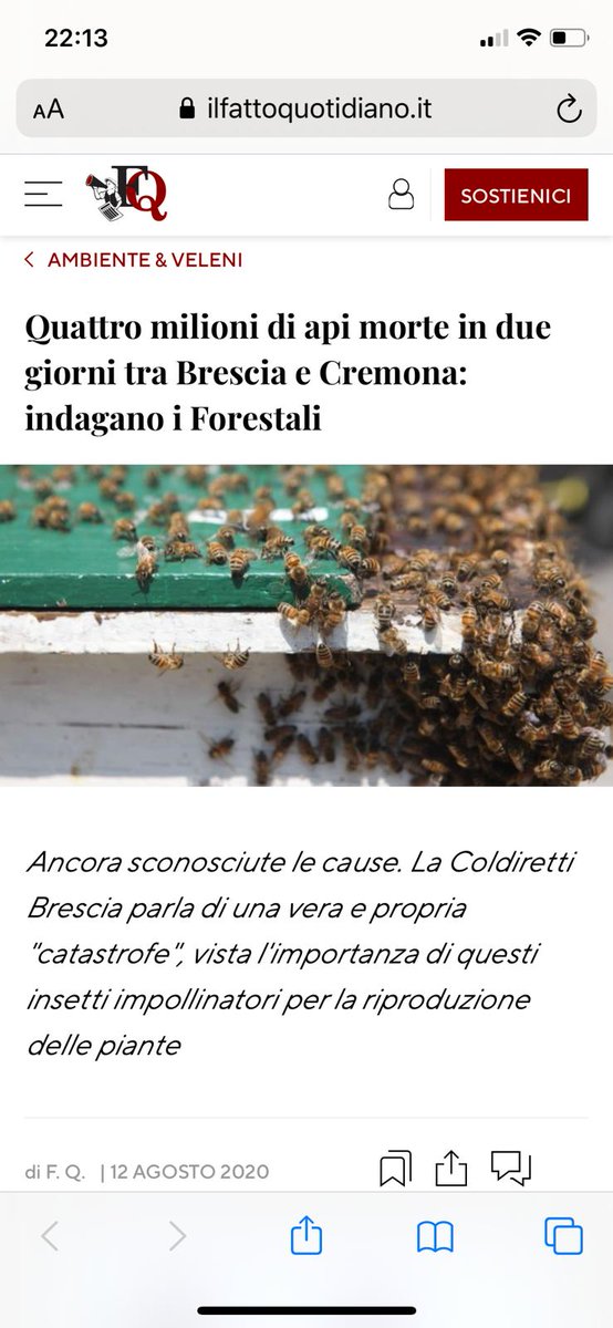 ilariacapua's tweet photo. #SaluteCircolare
#bioindicatori
@ilaborletti https://t.co/Uzj91HZwiH