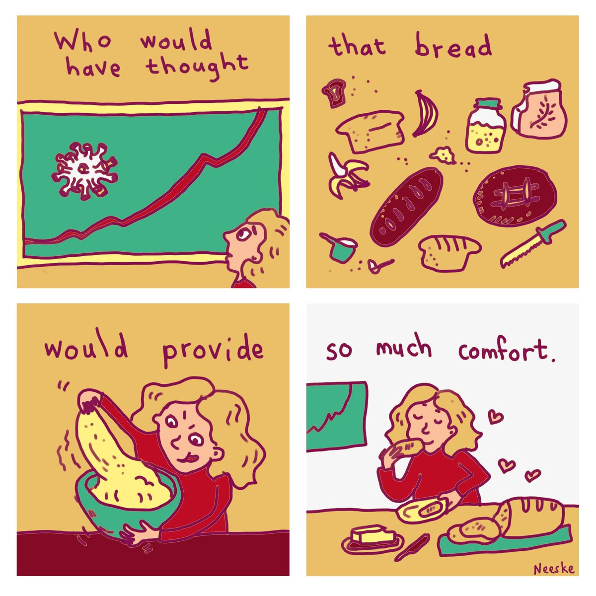 I'd like to propose a toast
#comix #drawingaday #bread
