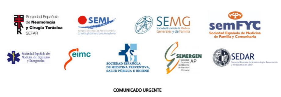SEMES_'s tweet photo. #COMUNICADO 
Ante el incesante aumento de casos de #COVID19  que puede llevar a un nuevo colapso de la sanidad

@Sociedad_SEMI @SEIMC_ @semfyc @SeparRespira  
@SEMG_ES @SEMES_ @SEMERGENa @sedar_es 
@SEMPSPH 

MANIFIESTAN lo siguiente: ▶️▶️https://t.co/je9q9uTpmb https://t.co/cbC0IcwJxz