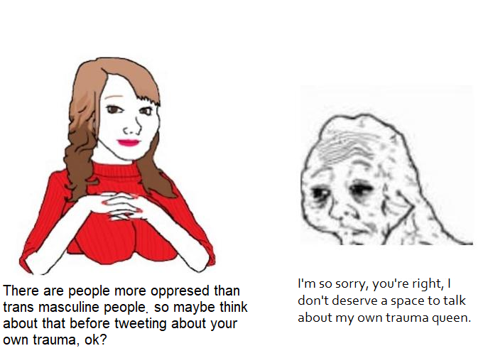 Because a few people can& #39;t control themselves in the comments, this edit is for them