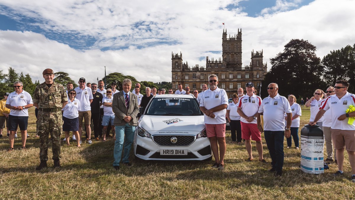 🚘 Although the <a href="/RallyforHeroes/">Rally for Heroes 2022 The Final Run</a> annual rally across Europe was cancelled this year, the team has continued fundraising for <a href="/SSAFA/">SSAFA</a> throughout the lockdown, including raising an incredible £8,630 from the raffle draw held at <a href="/HighclereCastle/">Highclere Castle</a> on 5 August!
▸ ssaf.as/1fO